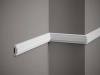 Listwa ścienna biała MD317 wym. 200 x 1.5 x 4.5 cm, z PolyForce