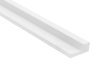 Prawe zakończenie lameli białej L0101RT wym. 200 x 1.2 x 2.9 cm, z PolyForce