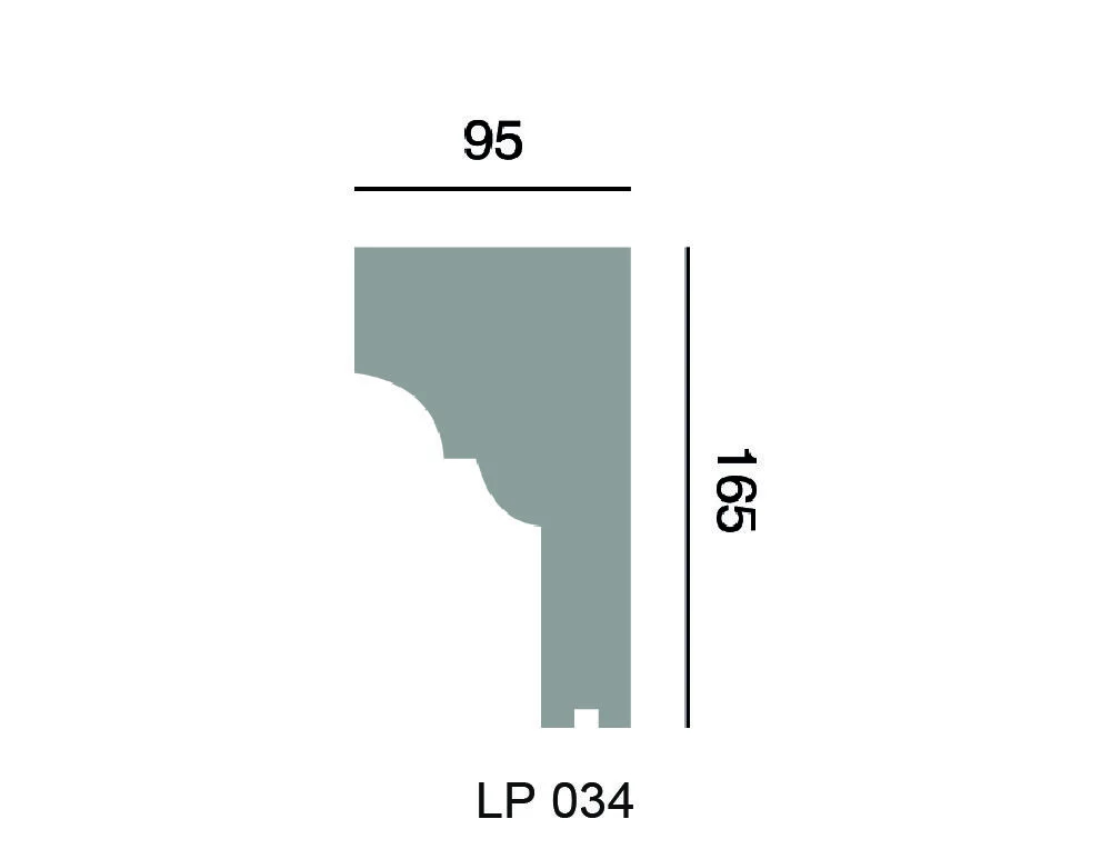 Gzyms elewacyjny LP 034