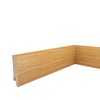 Listwa przypodłogowa drewniana 60x15 mm - dąb europejski lakierowany