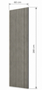 Lamele Fornirowane na filcu akustycznym - Dąb Jasny Szary 60 x 280 cm