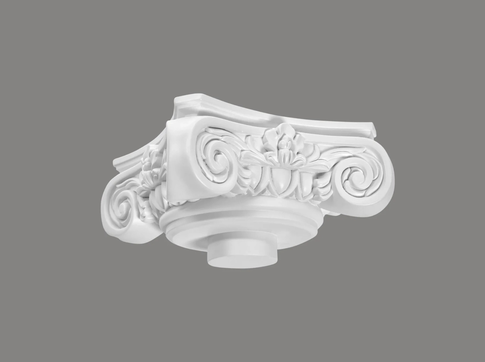 Nasada kolumny C1001-1W biała wym. 30 x 30 x 11.5 cm, z ProFoam