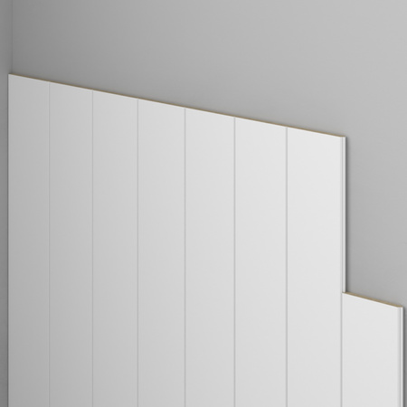 Listwa boazeryjna NOVA, lakierowana 12,5 x 1,2 x 244 cm