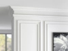 Listwa ścienna MD003 biała wym. 200 x 1 x 2.2 cm, z PolyForce