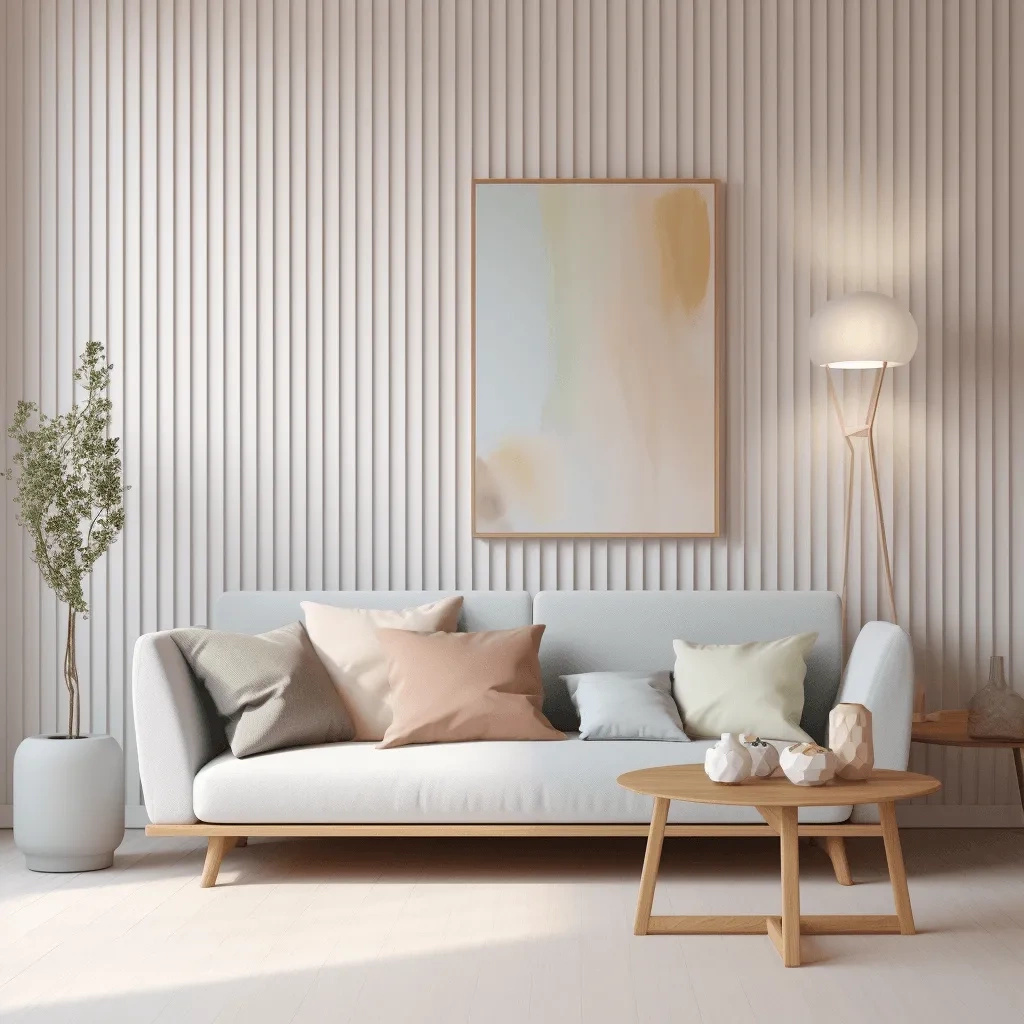 Panel lamelowy WP002P Lumio biały RAL9003 wym. 270 x 1.15 x 24.7 cm, z PolyForce