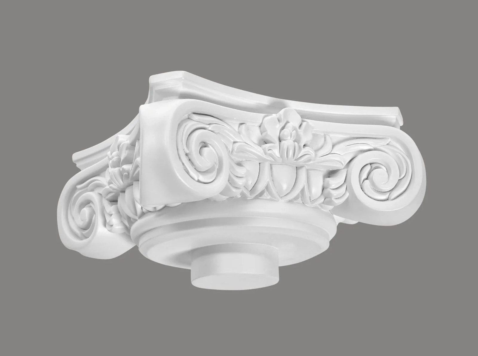 Nasada kolumny C1002-1W biała wym. 36 x 36 x 12.5 cm, z ProFoam