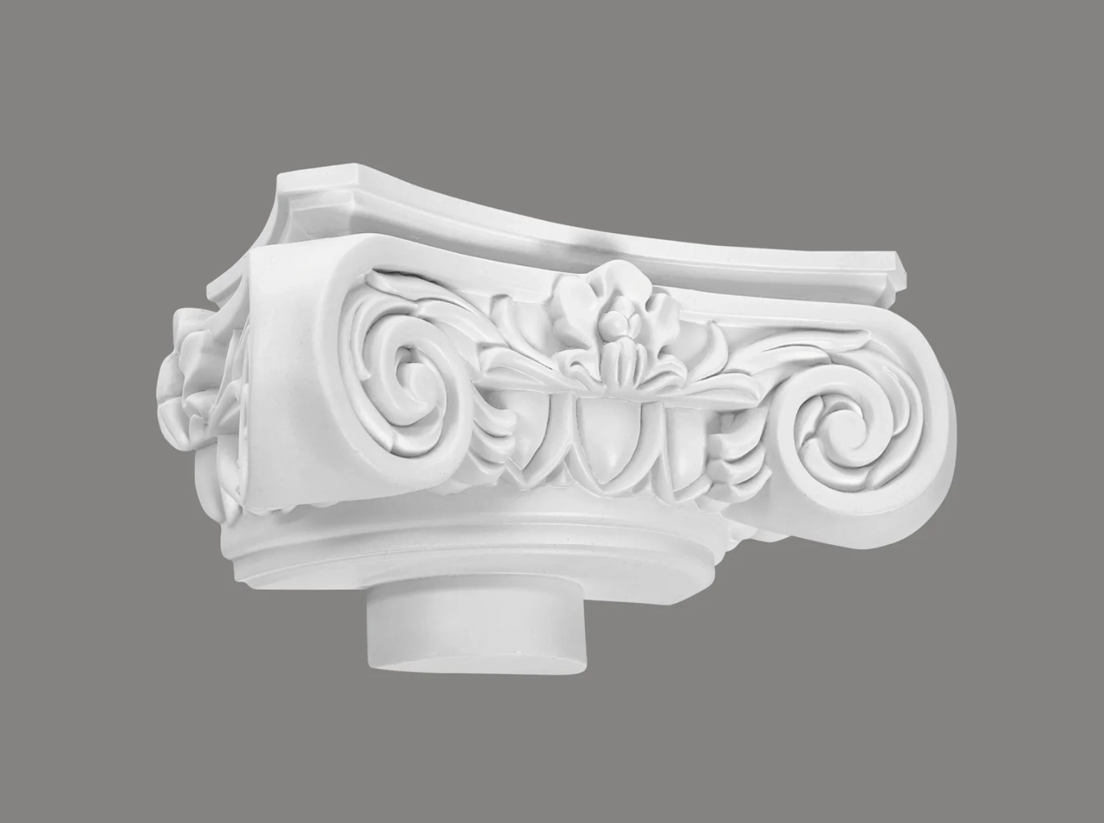 Nasada półkolumny C1002-1H biała wym. 36 x 18 x 12.5 cm, z ProFoam