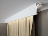 Maskownica karnisza biała QL026 wym. 240 x 4.1 x 10 cm, z PolyForce