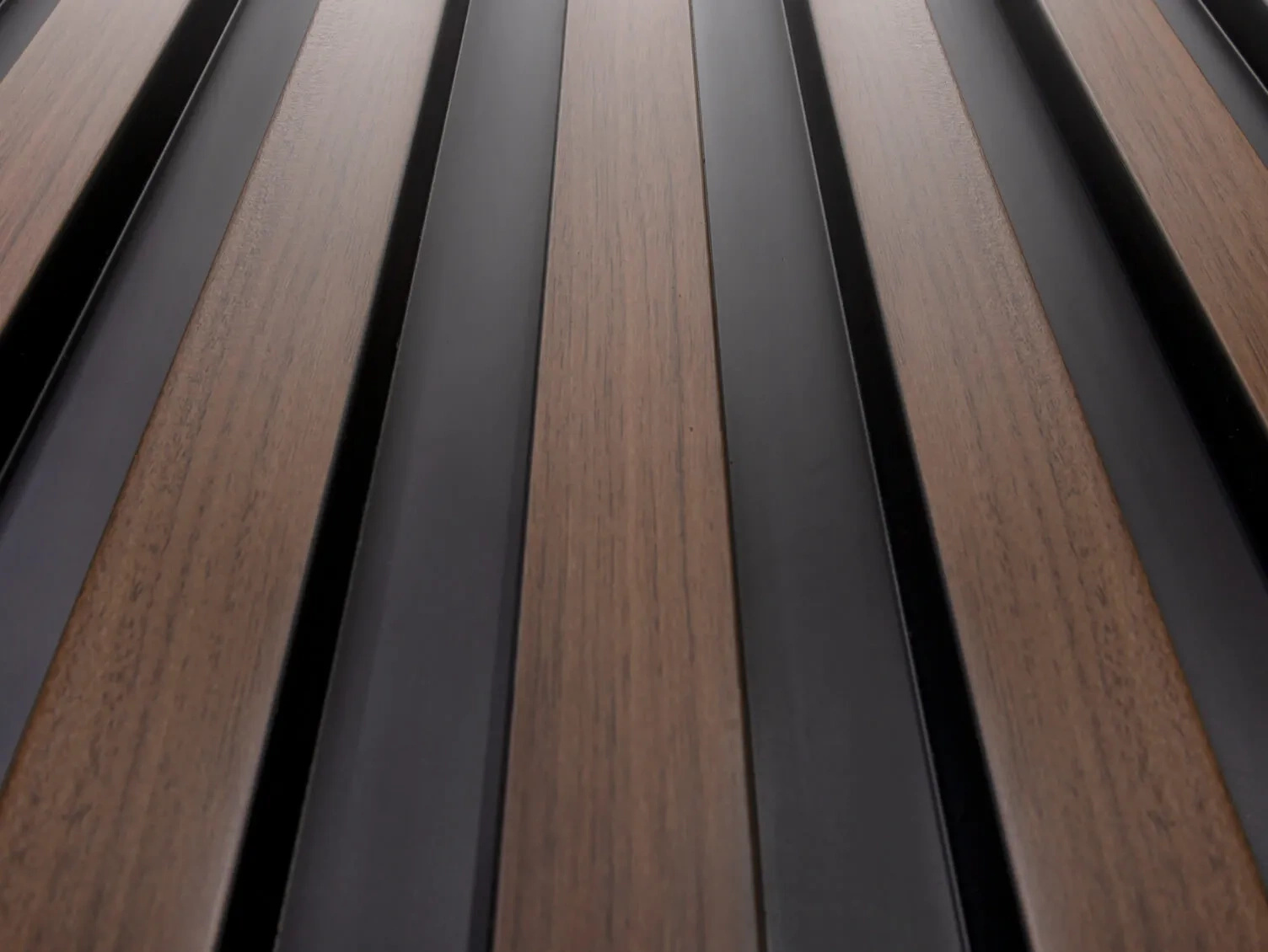 Lamela ścienna Dąb Ciemny L0304 wym. 270 x 2 x 11.5 cm, z PolyForce, kolor ciemny dąb