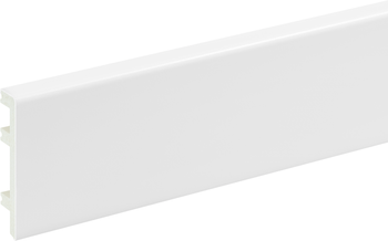 Biała Listwa przypodłogowa cokół Creativa STL80 - PVC – Status Line 220 cm