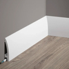 Listwa przypodłogowa MD030 biała wym. 200 x 1.7 x 8 cm, z PolyForce