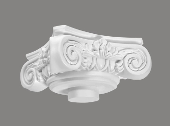 Nasada kolumny C1002-1W biała wym. 36 x 36 x 12.5 cm, z ProFoam