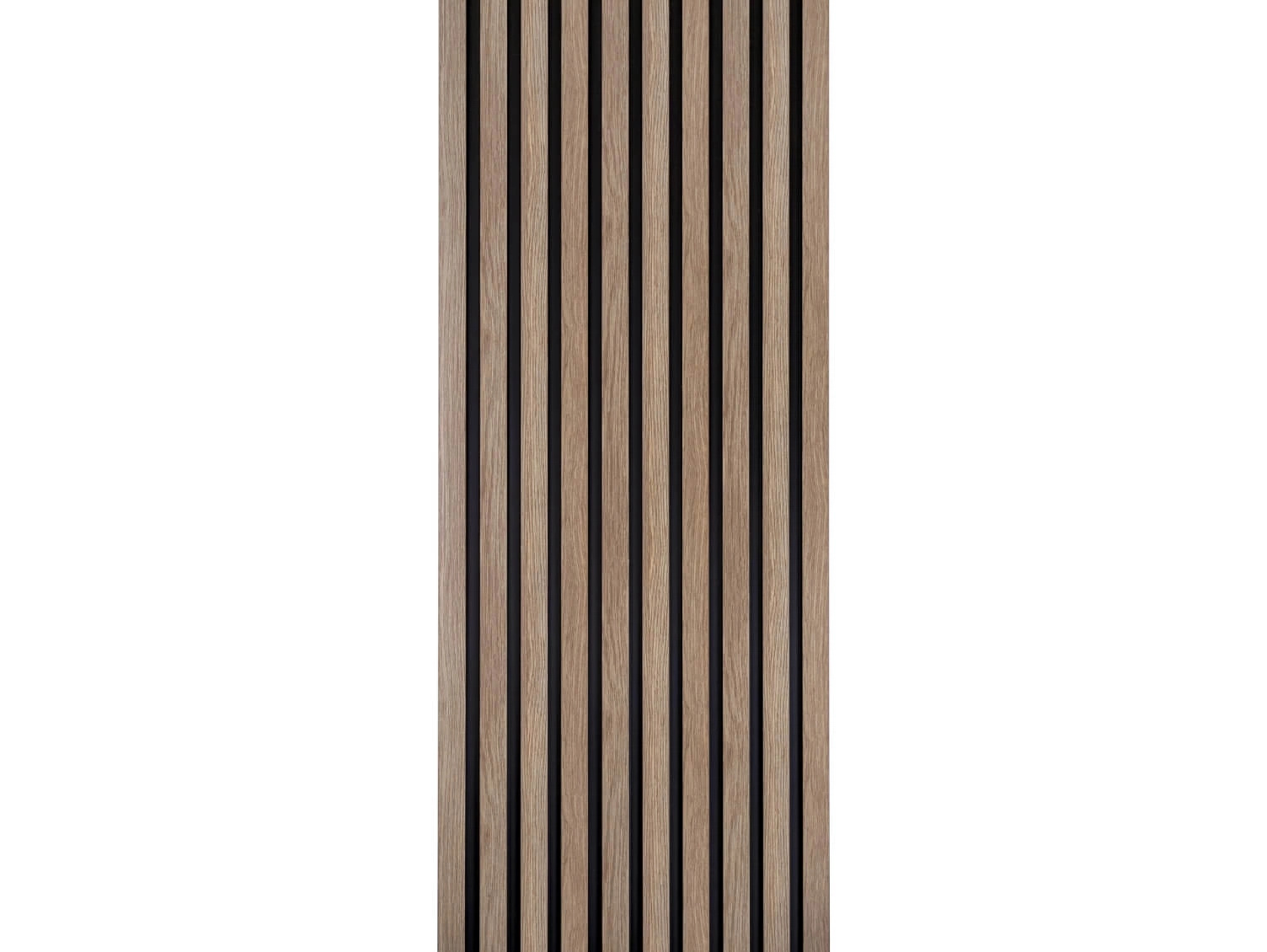 Lamela ścienna Dąb Szary L0203T wym. 200 x 1.2 x 12.1 cm, z PolyForce, kolor szary dąb