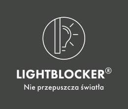 Maskownica Karnisza Creativa LK-03 czarna, wym. 244 x 12 x 4.5 cm, LIGHTBLOCKER