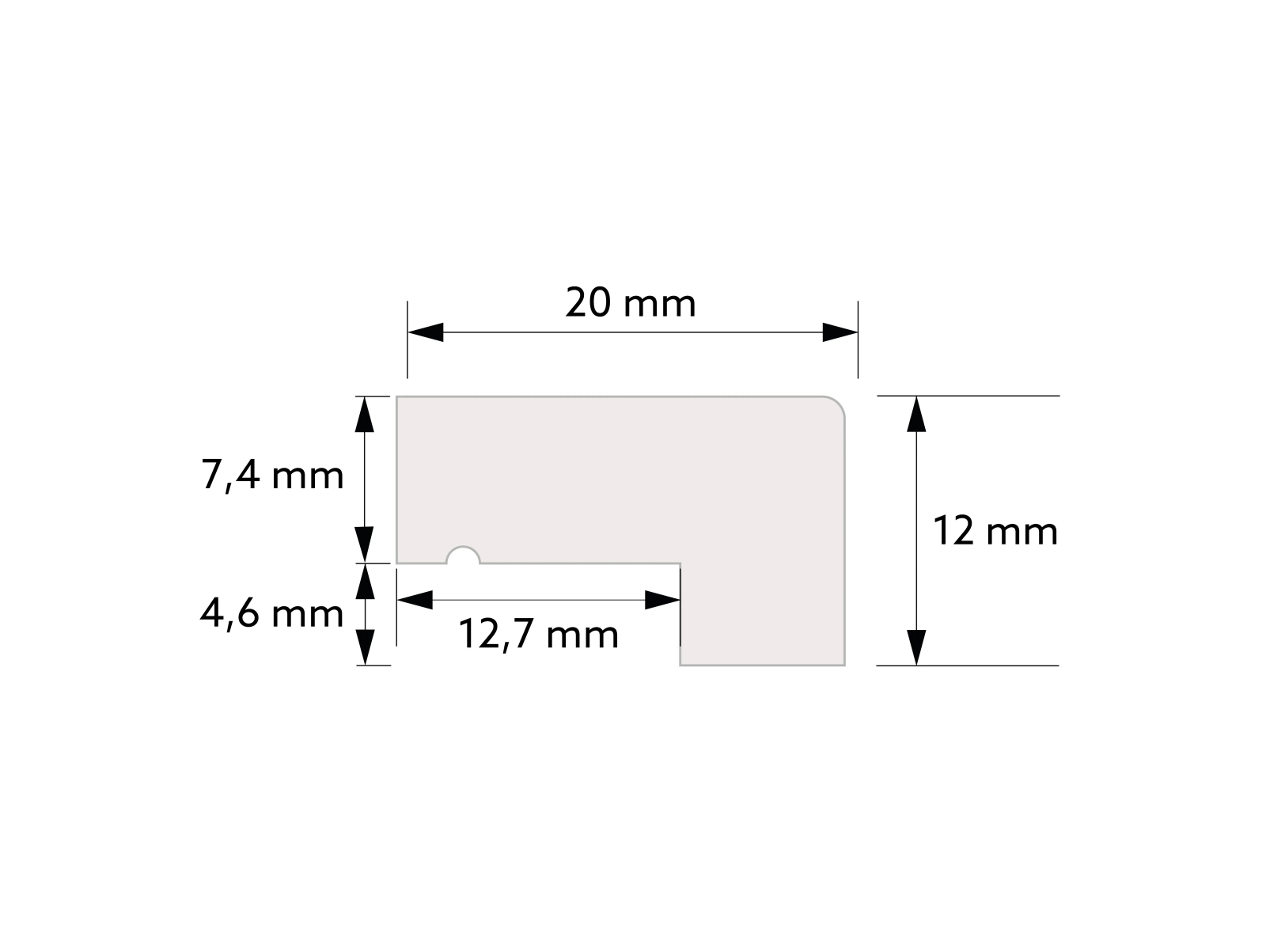 Zwieńczenie boazerii angielskiej TP002P z PolyForce