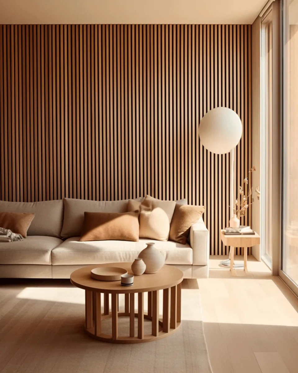 Lamela ścienna Dąb Jasny L0102T kolor jasny dąb wym. 200 x 1.2 x 12 cm, z PolyForce