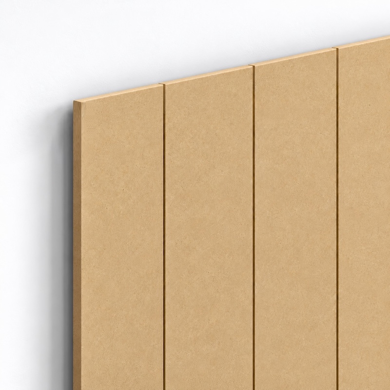 Listwa boazeryjna ELEGANT LONG, boazeria ścienna MDF, do malowania, 244x10 cm