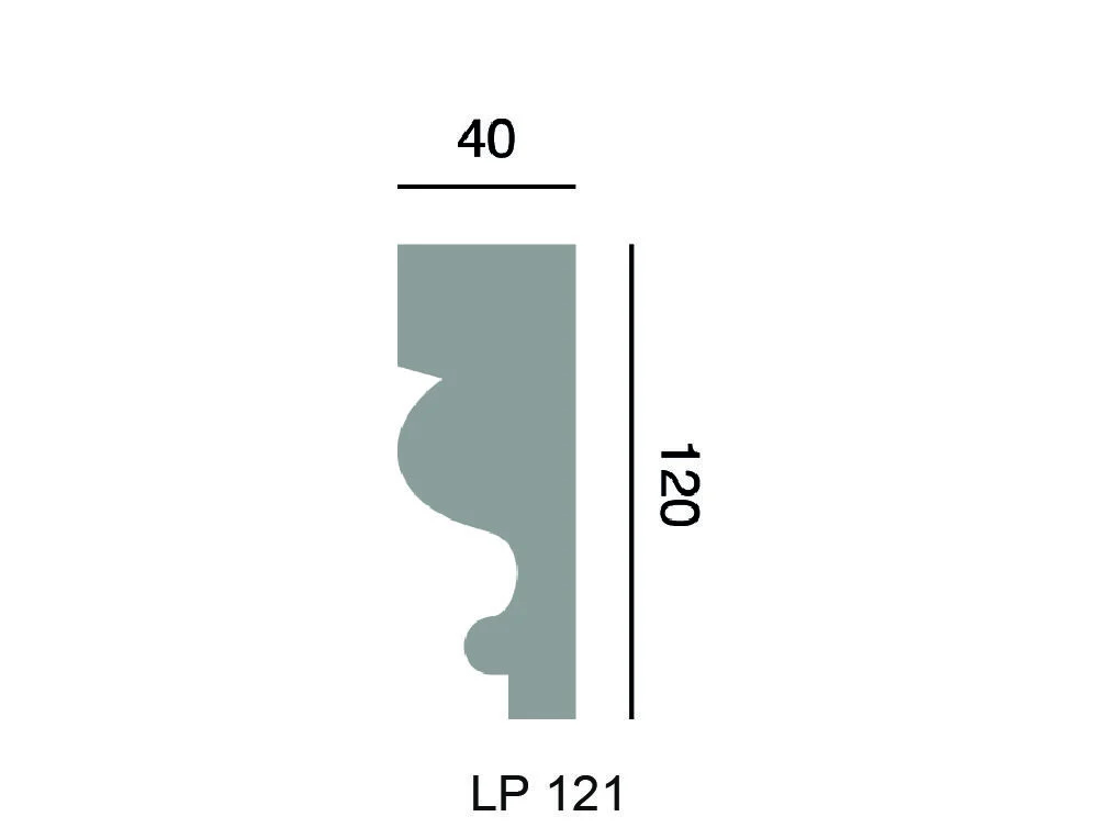 Listwa elewacyjna LP 121