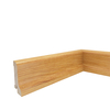PRÓBKA 20 CM - Listwa przypodłogowa drewniana 60x21 - dąb lakierowany