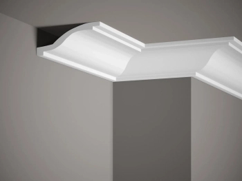 Listwa przysufitowa biała MDB127 wym. 200 x 13 x 6 cm, z ProFoam