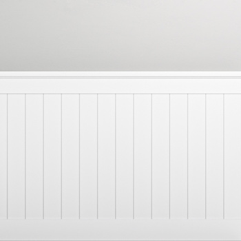 Lakierowana boazeria angielska PRIME-3, zestaw listew boazeryjnych MDF - wymiary 200 x 94 cm