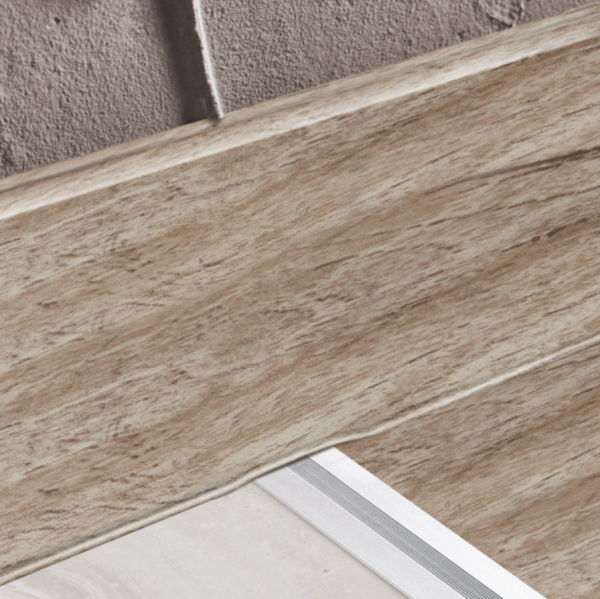 Listwa przypodłogowa PVC MASTERLINE 80 Pacyfik Mat