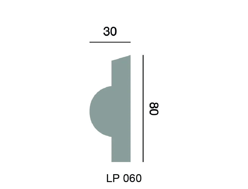 Listwa elewacyjna LP 060