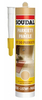 Uszczelniacz do drewna i parkietu SOUDAL w kolorze dębu, wodoodporny, akrylowy