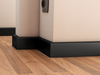 Listwa przypodłogowa MDF R3 (262 cm x 8 cm x 1,6 cm) czarny RAL 9005