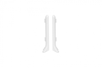 Zakończenia listwy przypodłogowej Creativa LP59 biały RAL 9003 - Lewe+Prawe