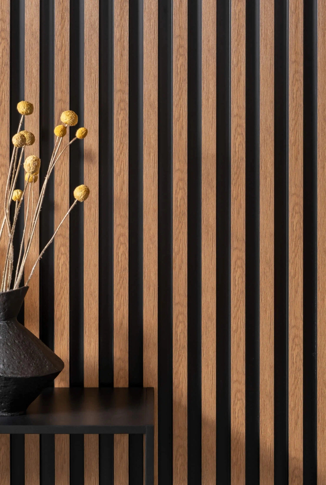 Lamela ścienna Dąb Klasyczny L0306T wym. 200 x 2 x 11.5 cm, z PolyForce, kolor dąb klasyczny