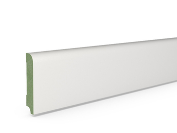Listwa przypodłogowa MDF Plus wilgocioodporna lakierowana R10 (262 cm x 8 cm x 1,8 cm) biała