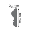 8 x 2.1 cm