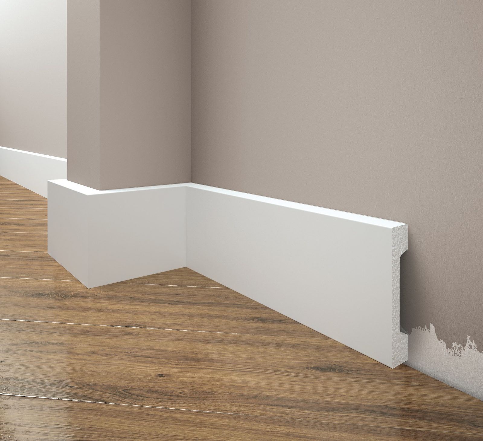 Listwa przypodłogowa, cokół Creativa LPC-28 244cm