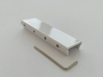 Łącznik szyn karniszowy