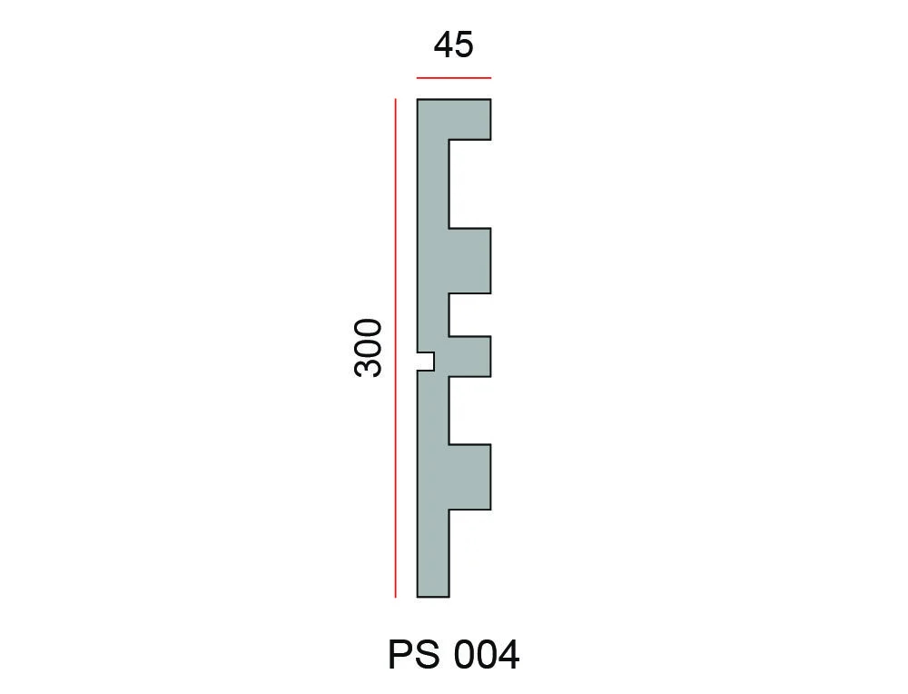 Panel elewacyjny 3D PS 004
