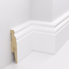 Listwa przypodłogowa MDF - ESTILO 8cm - Biała Premium