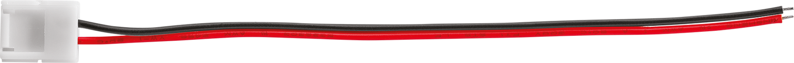 Złączka 3528 na kablu jednostronna do taśmy LED 8 mm