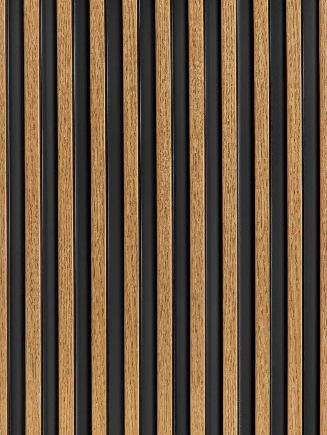 Lamela ścienna L0105 w kolorze naturalny dąb o wymiarach 270 x 1.2 x 12 cm, z PolyForce