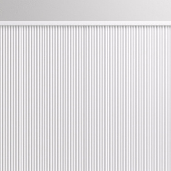 Boazeria angielska lakierowana zestaw - długość 240 cm / wysokość 95 cm (model Zigzag)