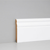 PRÓBKA 20 CM - Listwa przypodłogowa MDF Biała Premium, 100x18 mm, Pedross