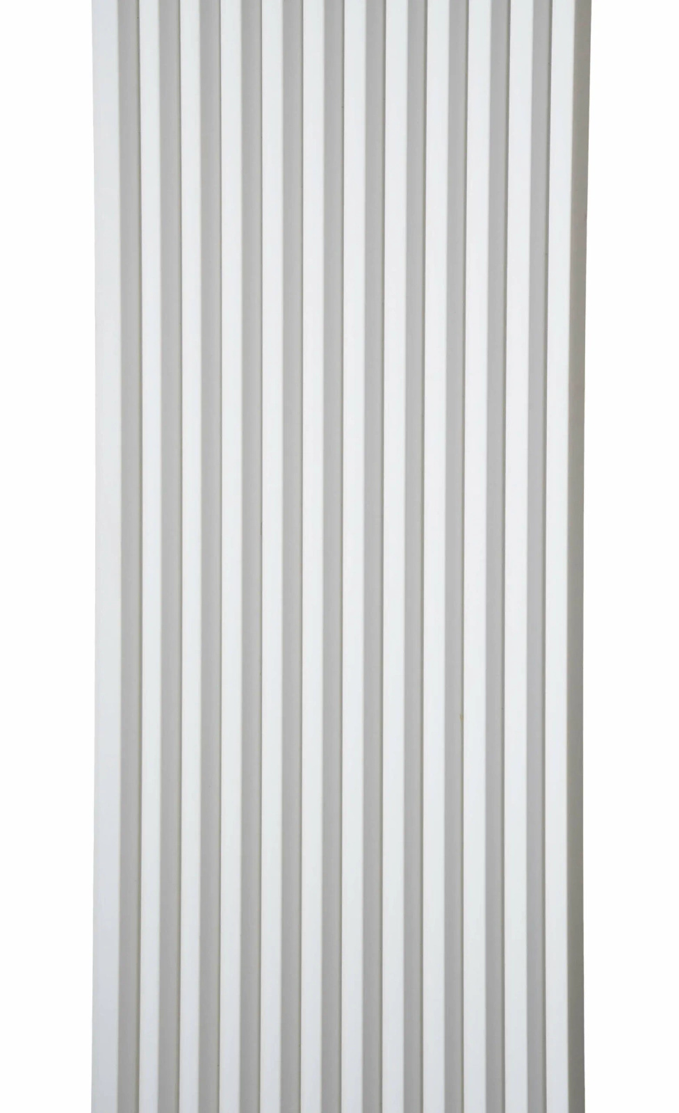 Panel lamelowy WP003P Vivid biały RAL 9003 wym. 270 x 1.6 x 24.7 cm, z PolyForce