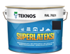 Teknos Superlateksi, matowa farba do boazerii, listew i sztukaterii, pojemność 0,9 L, kolor czarnoszary RAL7021