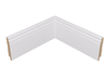Narożnik wewnętrzny do listwy przypodłogowej lakierowany biały z wodoodporną powłoką ESTILO 10cm