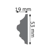 5.3 x 1.9 cm