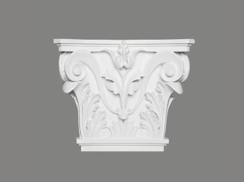 Nasada pilastra D3505 biała wym. 40.7 x 9.5 x 34.5 cm, z ProFoam