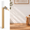 Listwa boazeryjna ELEGANT, boazeria ścienna MDF, do malowania, 207x10 cm