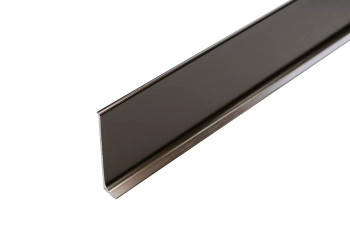 Listwa przypodłogowa aluminiowa w kolorze kawowym EC40S cokół Creativa LP59