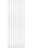 Panel ścienny WP001TP Duna biały RAL 9003, wym. 200 x 1.32 x 24.7 cm, z Polyforce