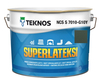 Teknos Superlateksi, matowa farba do boazerii, listew i sztukaterii, pojemność 0,9 L, kolor Grafit oliwkowy